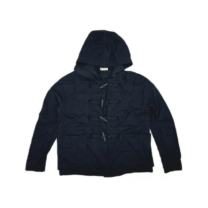 Balenciaga Balenciaga Hooded Black Jacket for Men Size US L / EU 52-54 / 3 - 2 Thumbnail