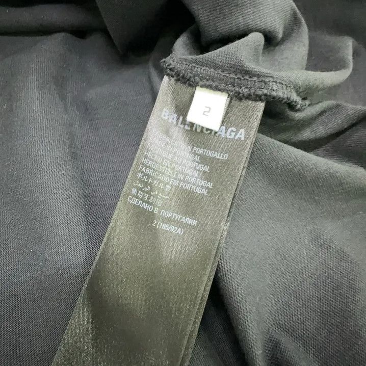Balenciaga Balenciaga Black Be Different Graphic T-Shirt Size US S / EU 44-46 / 1 - 4 Thumbnail