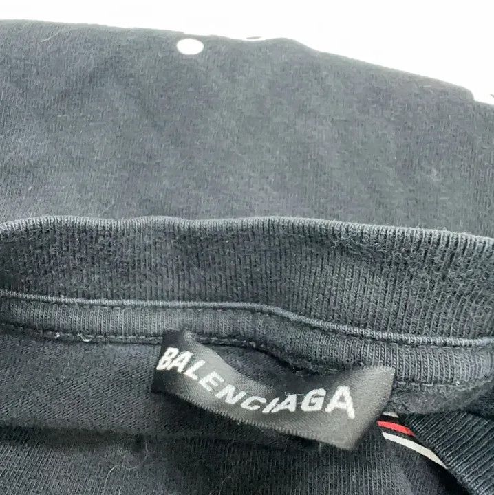 Balenciaga Balenciaga Loose Fit Black Short Sleeve T-Shirt Size US XS / EU 42 / 0 - 6 Thumbnail