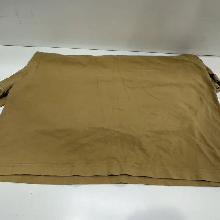 Balenciaga Balenciaga Casual Logo T-Shirt in Khaki Color Size US XS / EU 42 / 0 - 10 Thumbnail