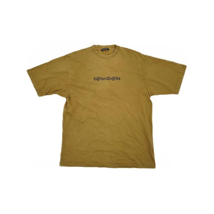 Balenciaga Balenciaga Casual Logo T-Shirt in Khaki Color Size US XS / EU 42 / 0 - 2 Thumbnail
