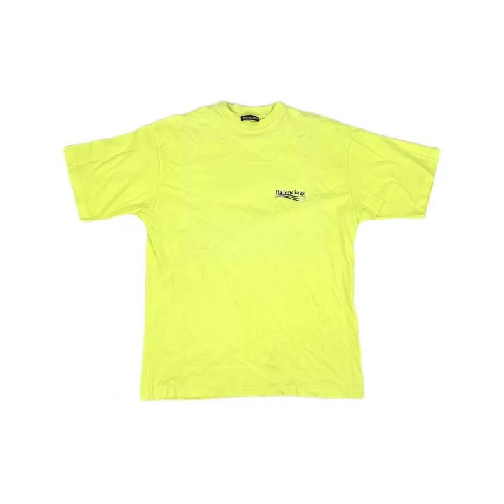 Balenciaga Balenciaga Logo Print Wave Short Sleeve T-Shirt Size US S / EU 44-46 / 1 - 2 Thumbnail