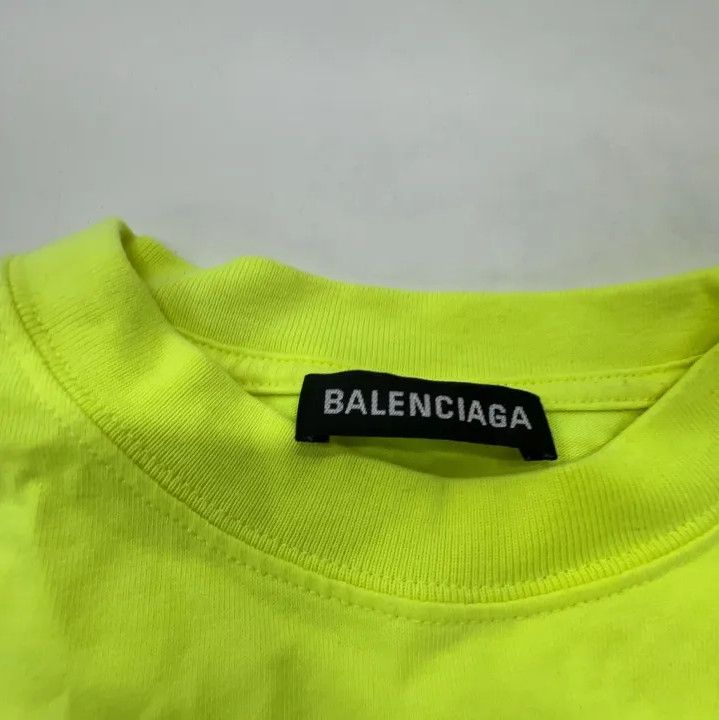 Balenciaga Balenciaga Logo Print Wave Short Sleeve T-Shirt Size US S / EU 44-46 / 1 - 5 Thumbnail