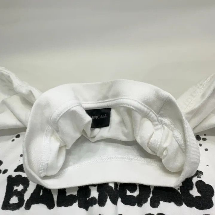 Balenciaga Balenciaga SS23 Graphic Print White T-shirt Size US XS / EU 42 / 0 - 7 Thumbnail