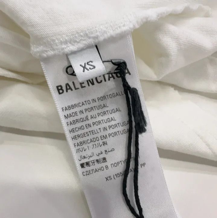 Balenciaga Balenciaga SS23 Graphic Print White T-shirt Size US XS / EU 42 / 0 - 5 Thumbnail