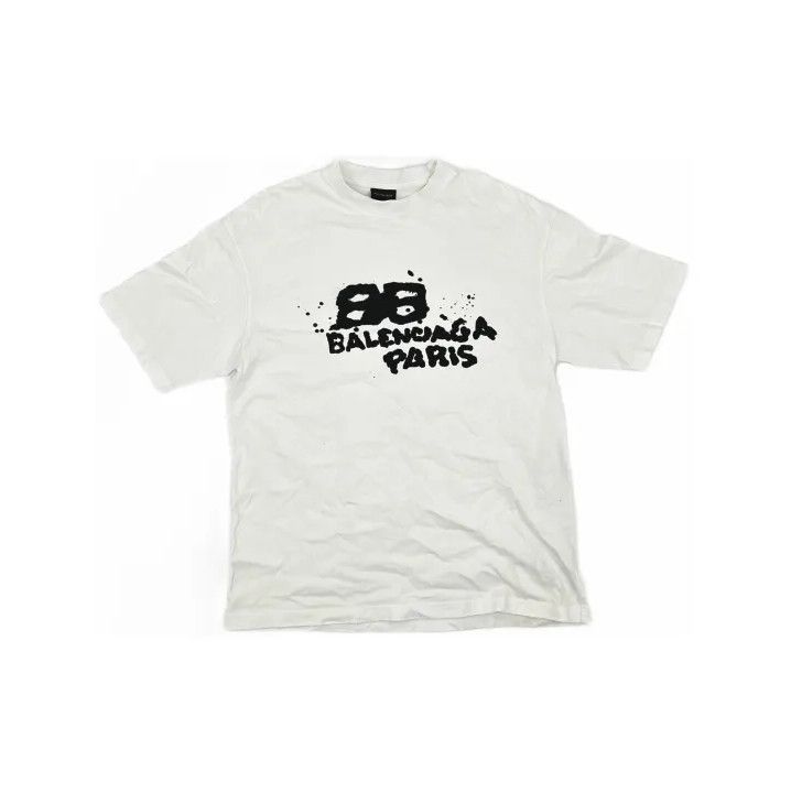Balenciaga Balenciaga SS23 Graphic Print White T-shirt Size US XS / EU 42 / 0 - 2 Thumbnail