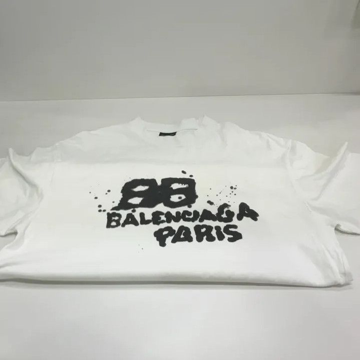 Balenciaga Balenciaga SS23 Graphic Print White T-shirt Size US XS / EU 42 / 0 - 8 Thumbnail