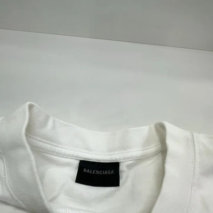 Balenciaga Balenciaga SS23 Graphic Print White T-shirt Size US XS / EU 42 / 0 - 4 Thumbnail