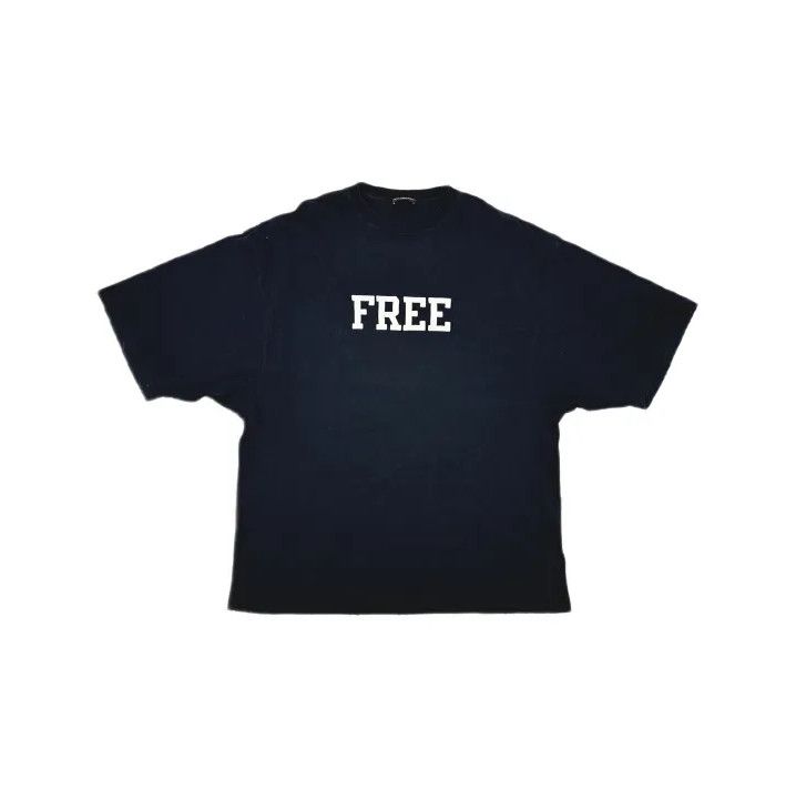 Balenciaga Balenciaga Classic Free Graphic Black T-Shirt Size US XL / EU 56 / 4 - 2 Thumbnail