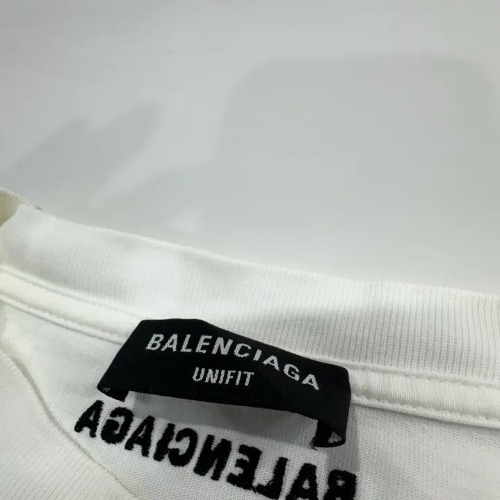 Balenciaga Balenciaga Men's White Short Sleeve T-Shirt Size US XS / EU 42 / 0 - 5 Thumbnail