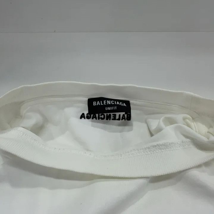 Balenciaga Balenciaga Men's White Short Sleeve T-Shirt Size US XS / EU 42 / 0 - 6 Thumbnail