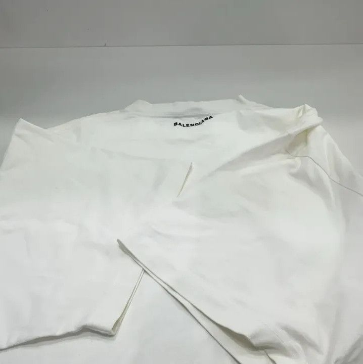 Balenciaga Balenciaga Men's White Short Sleeve T-Shirt Size US XS / EU 42 / 0 - 12 Thumbnail