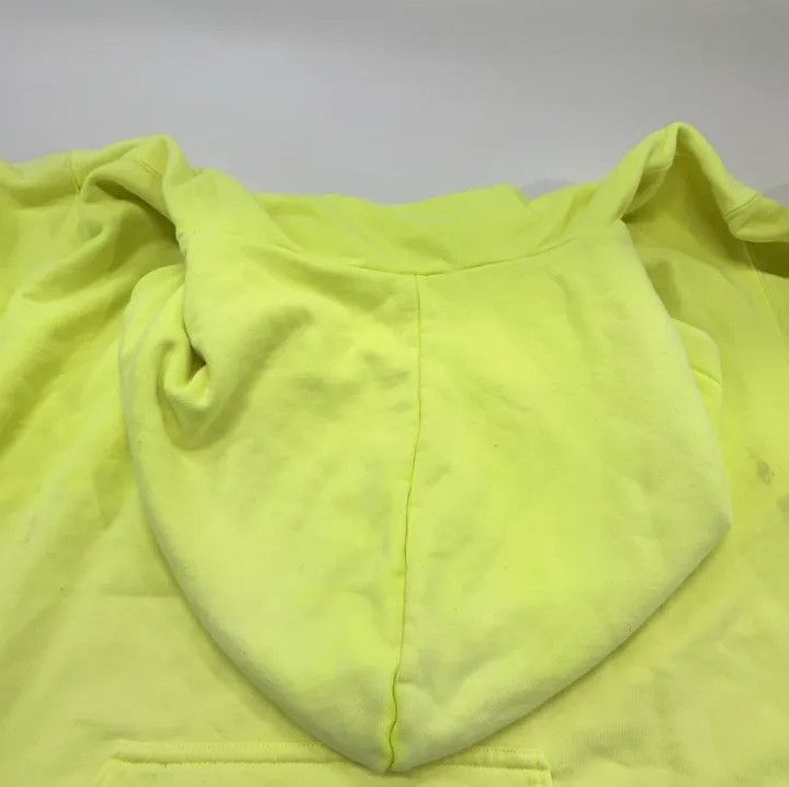 Balenciaga Balenciaga Crew Neon Yellow Hoodie Size US S / EU 44-46 / 1 - 9 Thumbnail