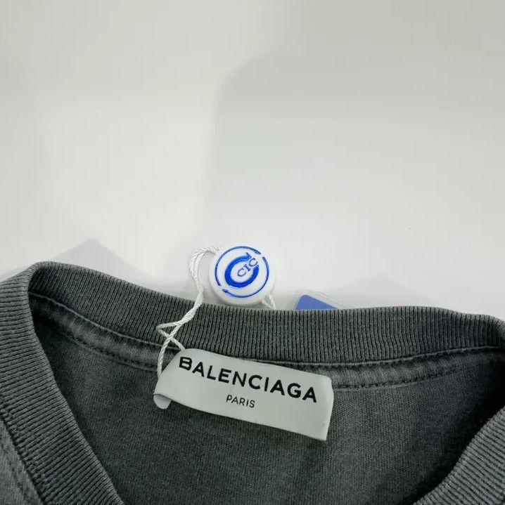 Balenciaga Balenciaga Casual Gray Short Sleeve T-Shirt Size US XS / EU 42 / 0 - 6 Thumbnail
