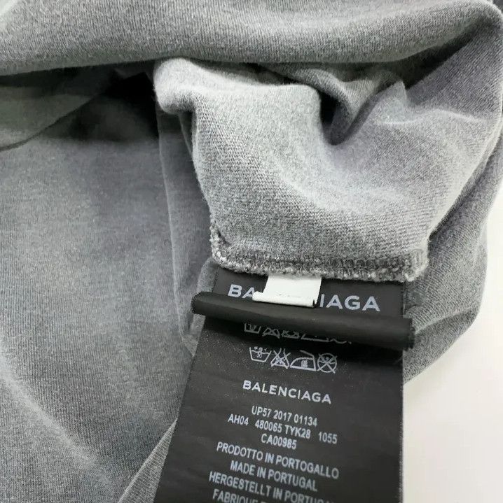 Balenciaga Balenciaga Casual Gray Short Sleeve T-Shirt Size US XS / EU 42 / 0 - 4 Thumbnail