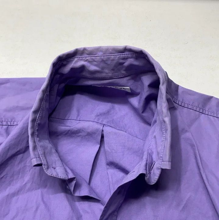 Balenciaga Balenciaga Purple Casual Long Sleeve Shirt Size US S / EU 44-46 / 1 - 8 Thumbnail