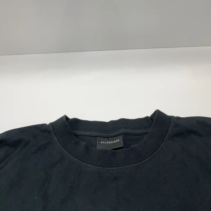 Balenciaga Balenciaga SS23 Logo Print Black T-Shirt Size US XL / EU 56 / 4 - 7 Thumbnail