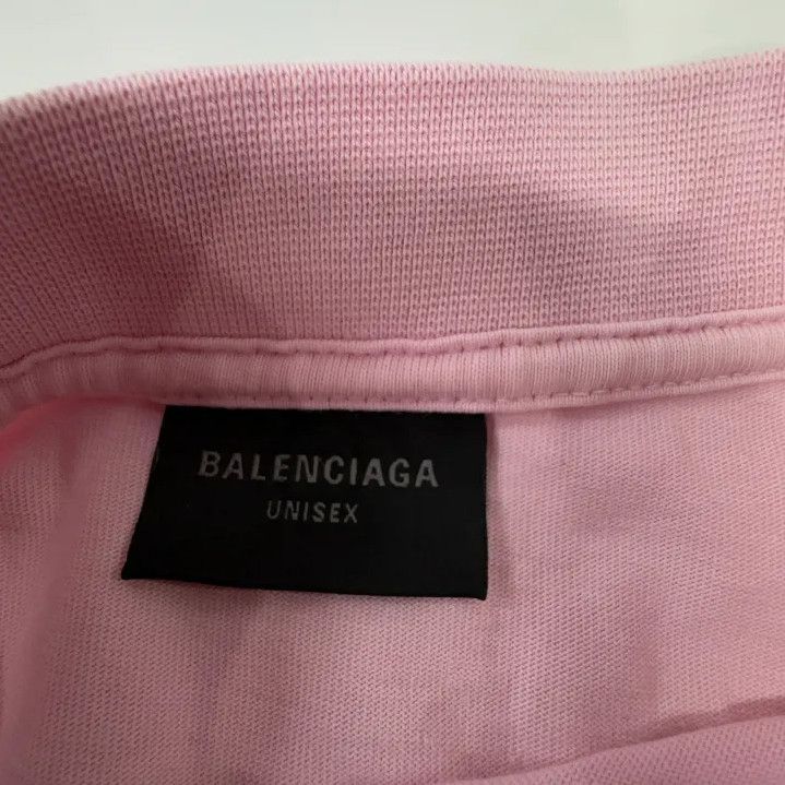 Balenciaga Balenciaga Pink Short Sleeve T-Shirt for Unisex Size US XS / EU 42 / 0 - 4 Thumbnail