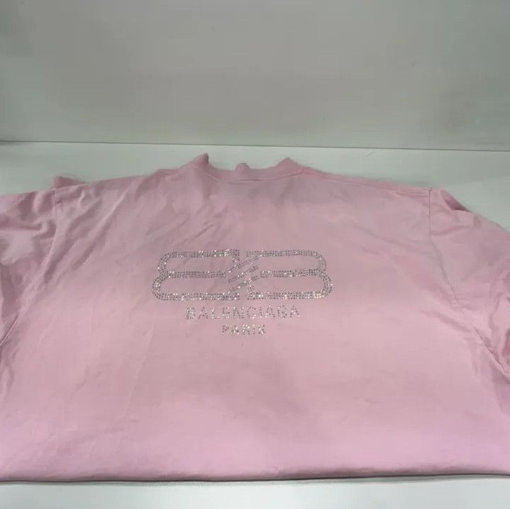 Balenciaga Balenciaga Pink Short Sleeve T-Shirt for Unisex Size US XS / EU 42 / 0 - 10 Thumbnail