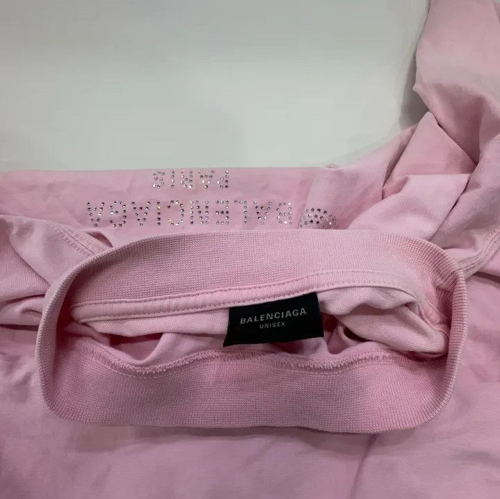 Balenciaga Balenciaga Pink Short Sleeve T-Shirt for Unisex Size US XS / EU 42 / 0 - 7 Thumbnail