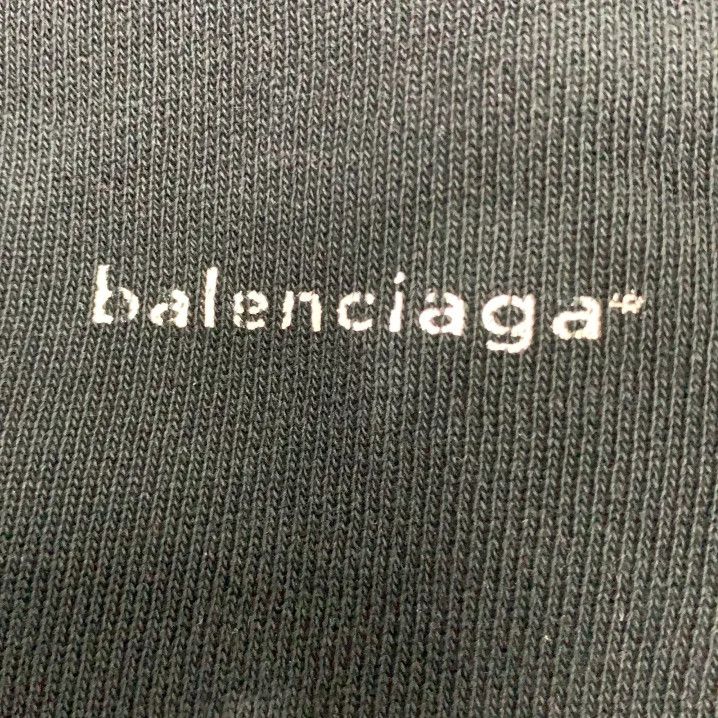 Balenciaga Balenciaga Black Logo Cloud Knit Sweatpants Size US 26 / EU 42 - 6 Thumbnail