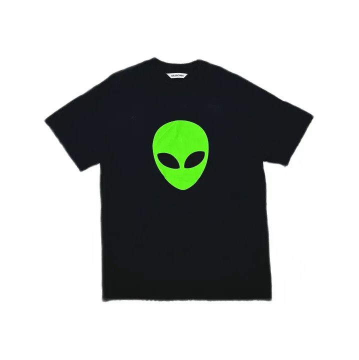 Balenciaga Balenciaga Alien Print Short Sleeve T-Shirt Size US XS / EU 42 / 0 - 2 Thumbnail