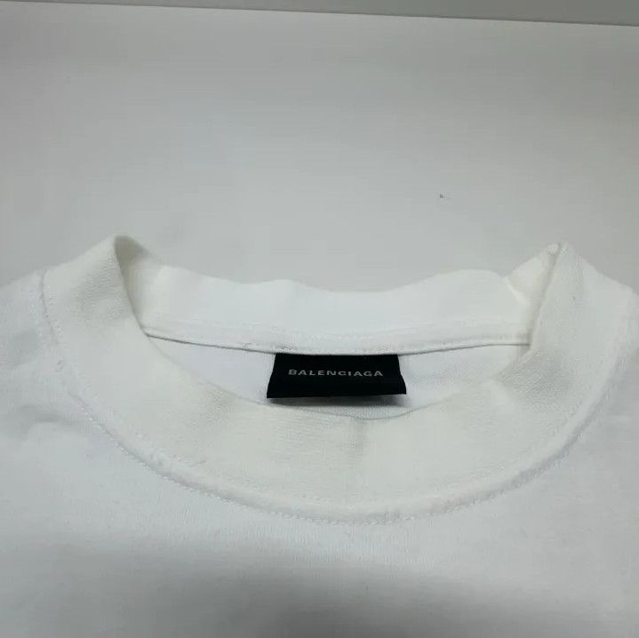 Balenciaga Balenciaga Graphic Print White Short Sleeve T-Shirt Size US XS / EU 42 / 0 - 6 Thumbnail