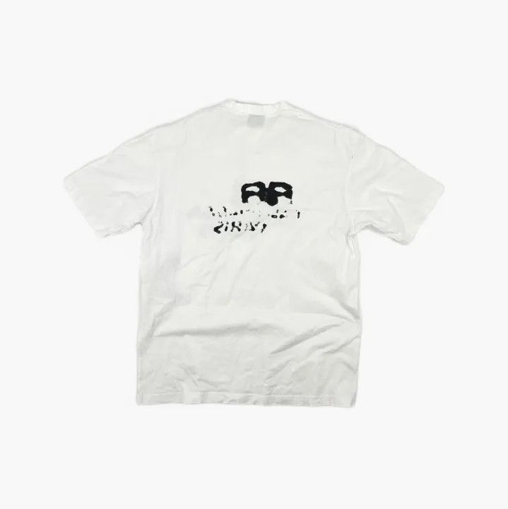 Balenciaga Balenciaga Graphic Print White Short Sleeve T-Shirt Size US XS / EU 42 / 0 - 3 Thumbnail