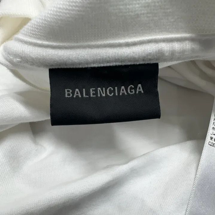 Balenciaga Balenciaga Graphic Print White Short Sleeve T-Shirt Size US XS / EU 42 / 0 - 5 Thumbnail