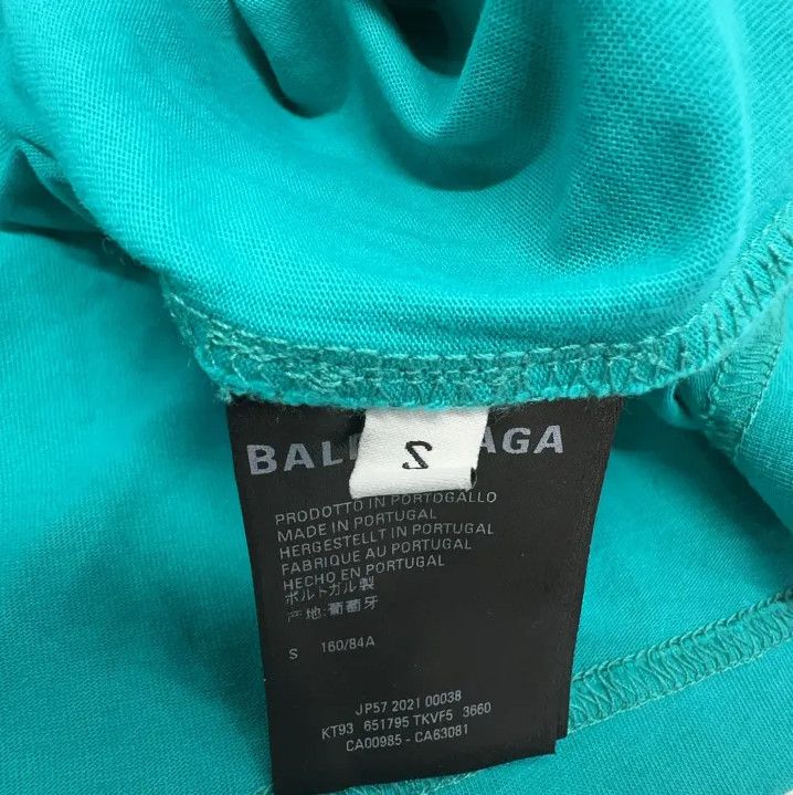 Balenciaga Balenciaga BB Logo Distressed Loose Short Sleeve T-Shirt Size US S / EU 44-46 / 1 - 5 Thumbnail