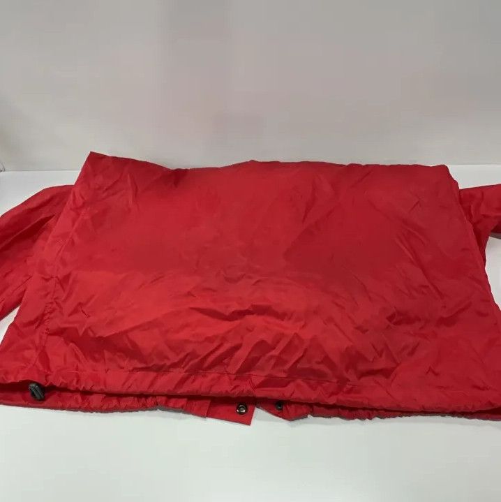 Balenciaga Balenciaga Red Zip-Up Long Sleeve Jacket Size US L / EU 52-54 / 3 - 21 Thumbnail