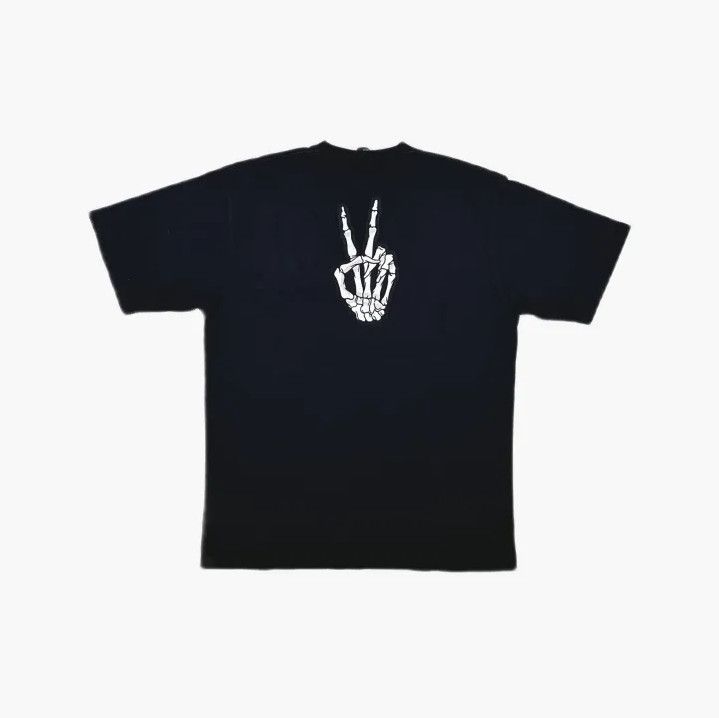 Balenciaga Balenciaga SS21 Drip Peace Black T-Shirt Size US L / EU 52-54 / 3 - 3 Thumbnail