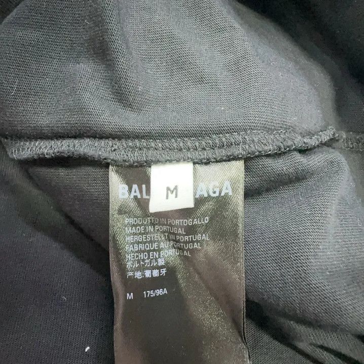 Balenciaga Balenciaga SS21 Drip Peace Black T-Shirt Size US L / EU 52-54 / 3 - 5 Thumbnail