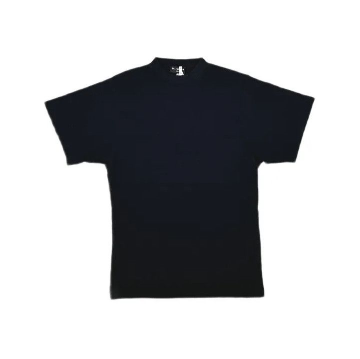 Balenciaga Balenciaga Black Short Sleeve Crew Neck T-Shirt Size US M / EU 48-50 / 2 - 2 Thumbnail