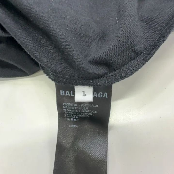 Balenciaga Balenciaga Black Short Sleeve Crew Neck T-Shirt Size US M / EU 48-50 / 2 - 6 Thumbnail