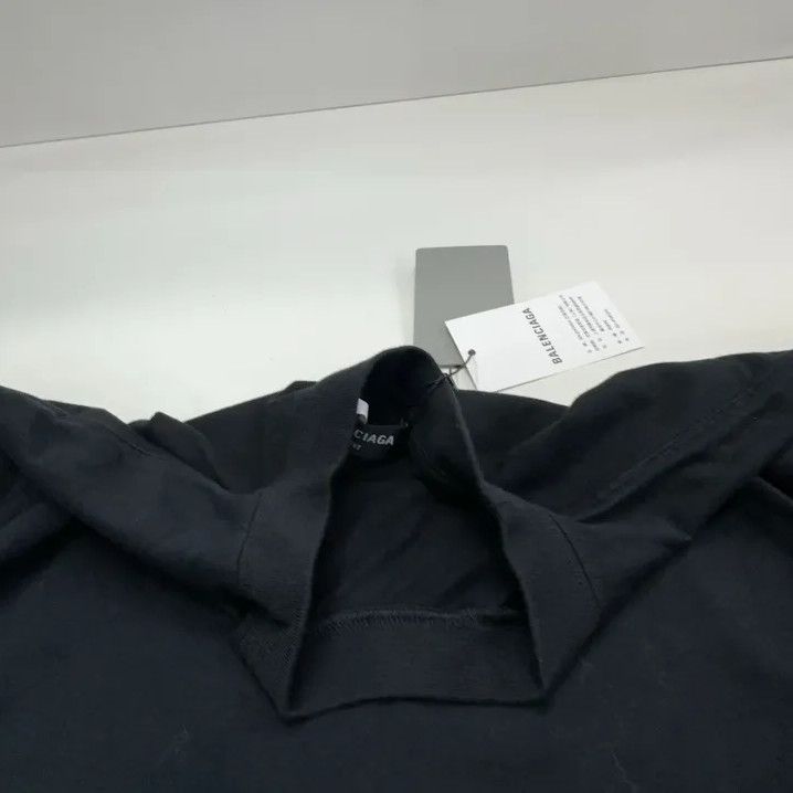 Balenciaga Balenciaga Black Short Sleeve Crew Neck T-Shirt Size US M / EU 48-50 / 2 - 8 Thumbnail