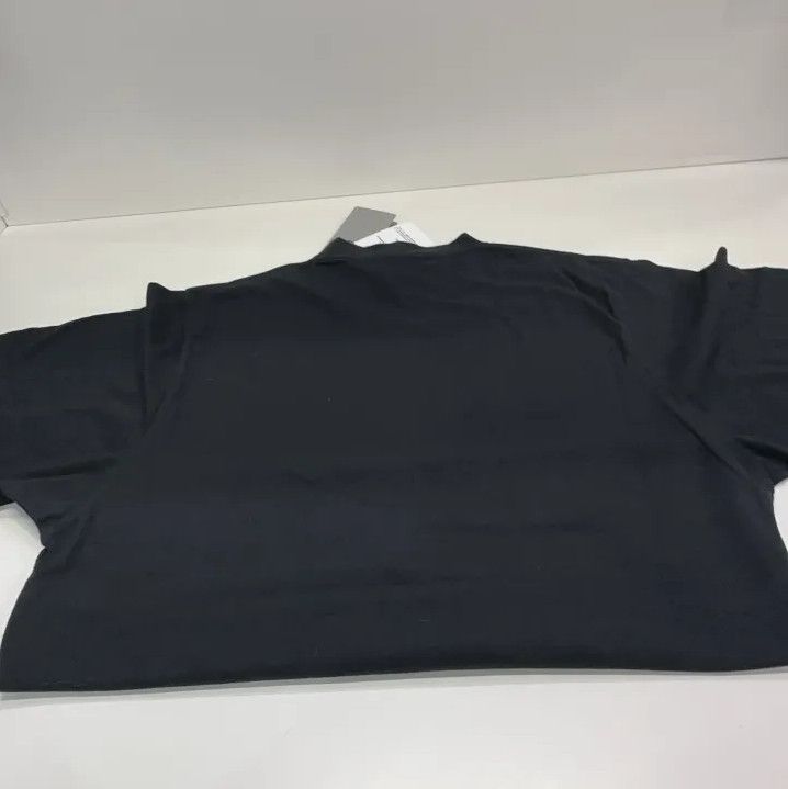 Balenciaga Balenciaga Black Short Sleeve Crew Neck T-Shirt Size US M / EU 48-50 / 2 - 12 Thumbnail