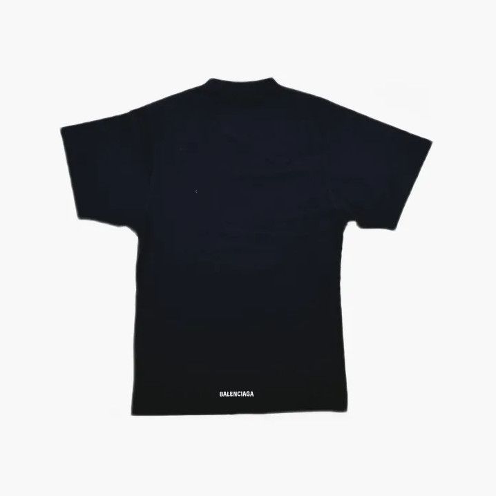 Balenciaga Balenciaga Black Short Sleeve Crew Neck T-Shirt Size US M / EU 48-50 / 2 - 3 Thumbnail