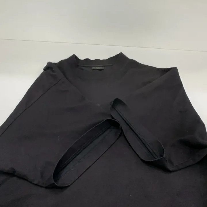 Balenciaga Balenciaga Black Short Sleeve Logo T-Shirt Size US S / EU 44-46 / 1 - 8 Thumbnail