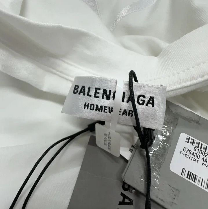 Balenciaga Balenciaga Logo Graphic Short Sleeve T-Shirt Size US M / EU 48-50 / 2 - 6 Thumbnail