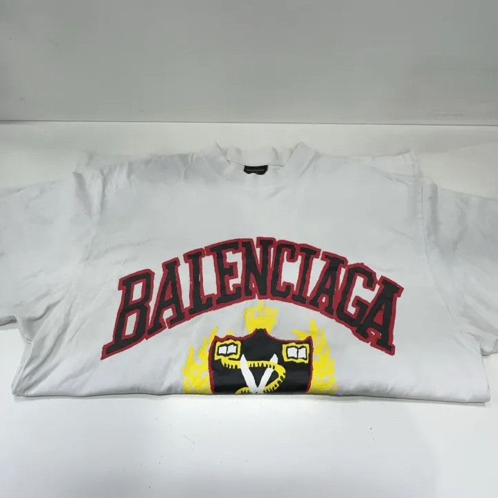 Balenciaga Balenciaga SS23 Logo Graphic Short Sleeve T-Shirt Size US S / EU 44-46 / 1 - 9 Thumbnail