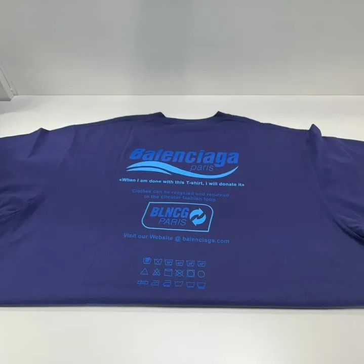 Balenciaga Balenciaga Vintage Letter Print Short Sleeve T-Shirt Size US XS / EU 42 / 0 - 12 Thumbnail