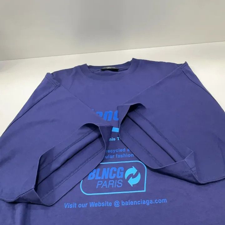 Balenciaga Balenciaga Vintage Letter Print Short Sleeve T-Shirt Size US XS / EU 42 / 0 - 11 Thumbnail