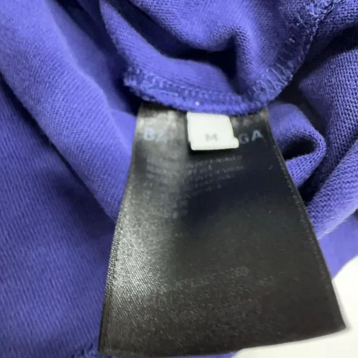 Balenciaga Balenciaga FW21 Blue Logo Short Sleeve T-Shirt Size US M / EU 48-50 / 2 - 5 Thumbnail