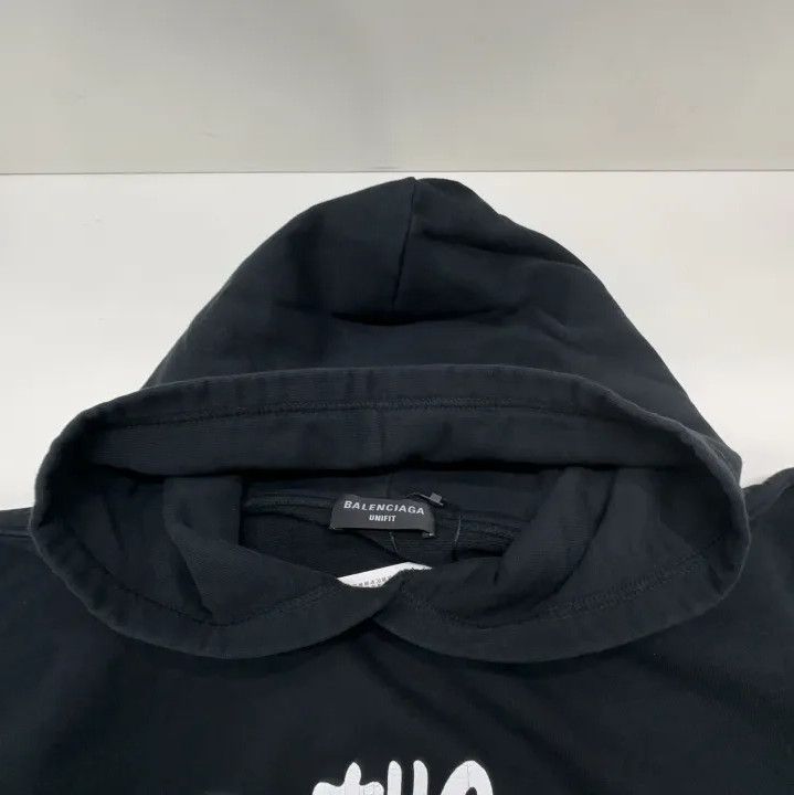 Balenciaga Balenciaga Cartoon Print Hooded Sweatshirt for Men Size US M / EU 48-50 / 2 - 10 Thumbnail