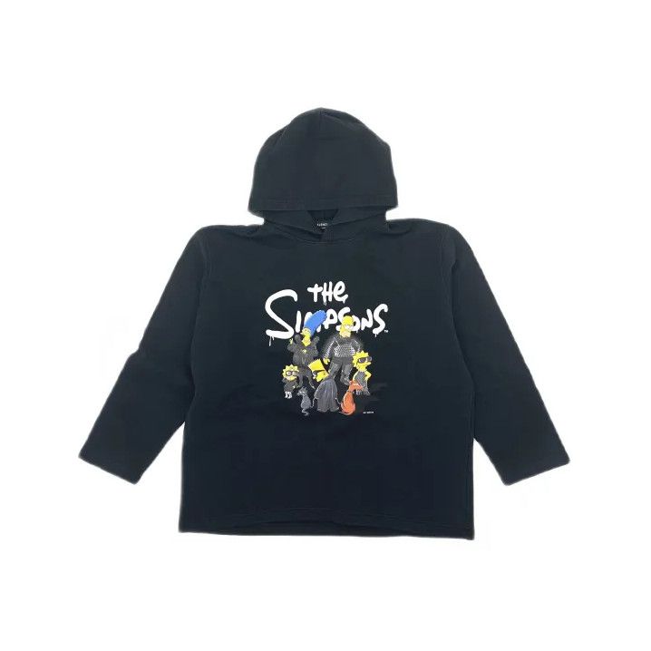 Balenciaga Balenciaga Cartoon Print Hooded Sweatshirt for Men Size US M / EU 48-50 / 2 - 2 Thumbnail