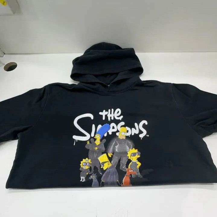 Balenciaga Balenciaga Cartoon Print Hooded Sweatshirt for Men Size US M / EU 48-50 / 2 - 11 Thumbnail
