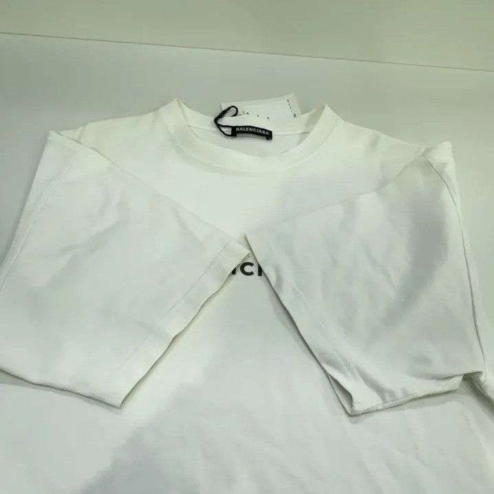 Balenciaga Balenciaga Logo Print Comfortable Short Sleeve Tee Size US M / EU 48-50 / 2 - 7 Thumbnail