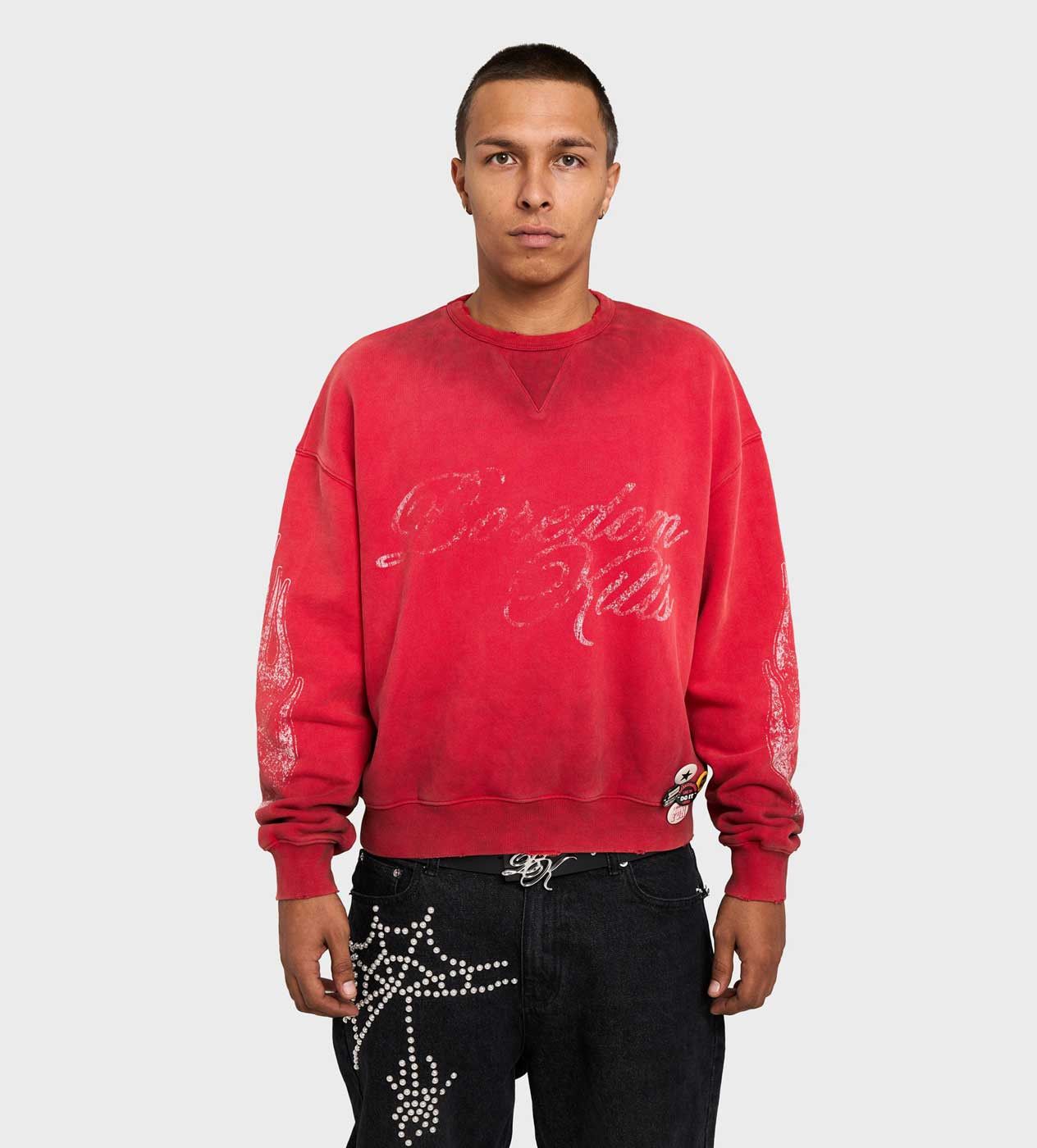 Other Boredom Kills Signature Crewneck Red Size US M / EU 48-50 / 2 - 4 Thumbnail