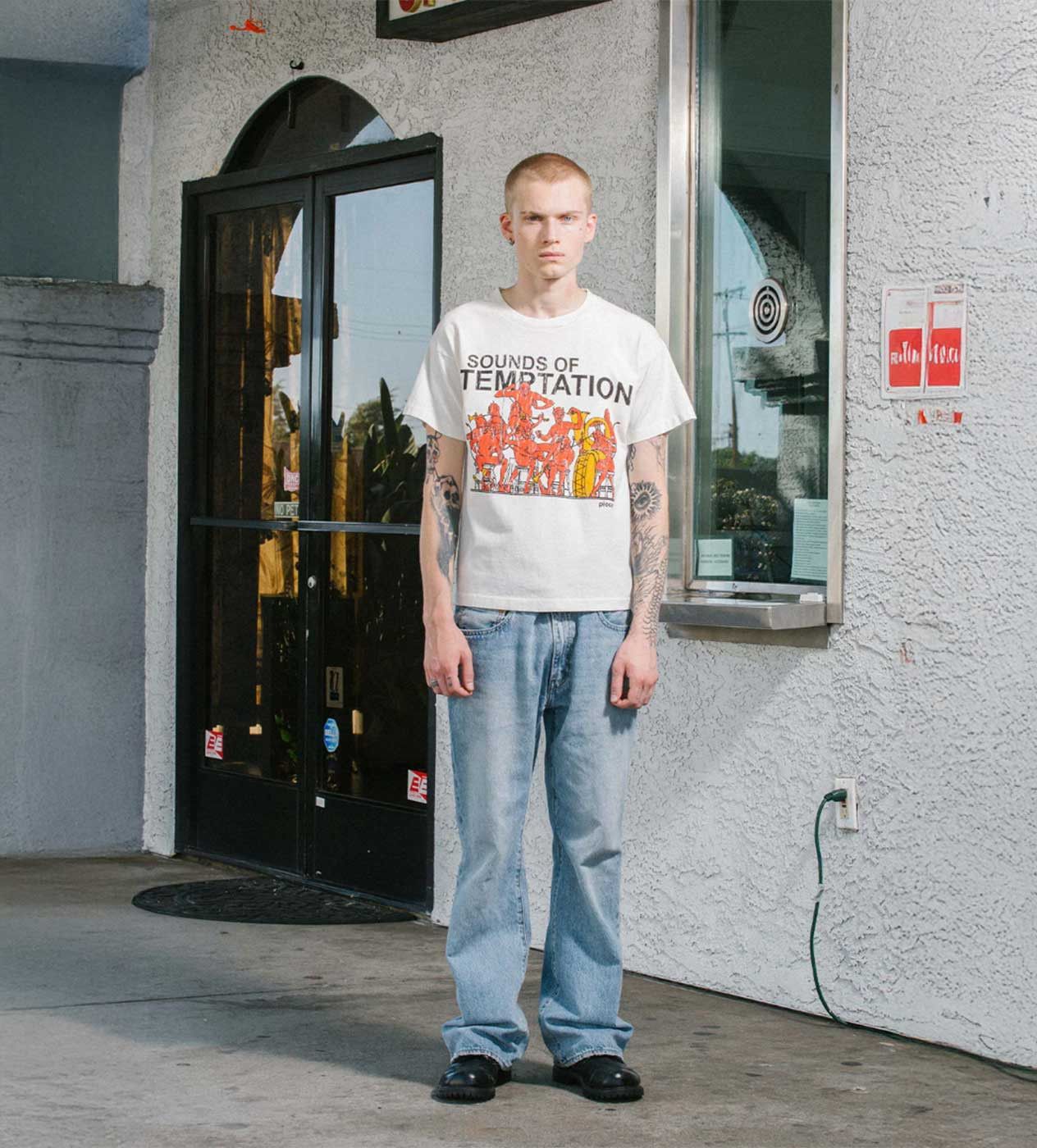 Other Pieces Temptations Tee Off White Size US S / EU 44-46 / 1 - 4 Thumbnail